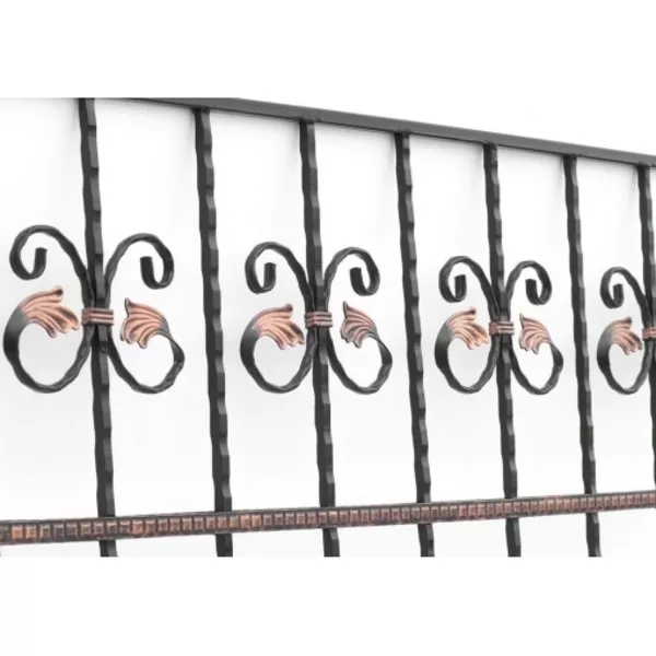 Кованная решетка на окно 2