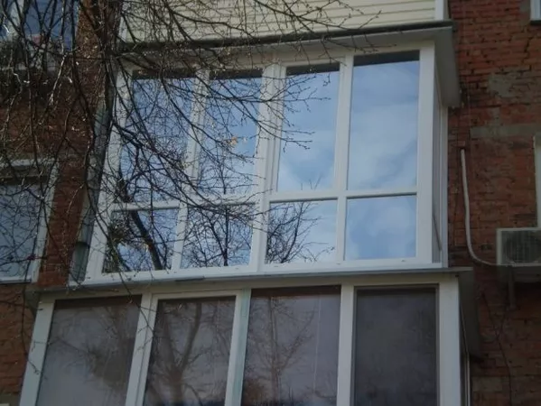 Металопластикові вікна,  балкони,  лоджії. Французькі балкони. 4