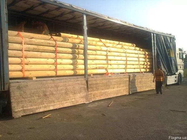 Бревно оцилиндрованное 2