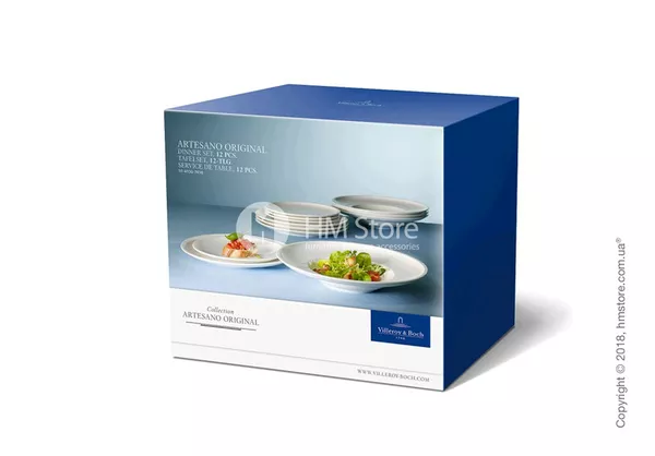 Набор из 12 тарелок Villeroy & Boch коллекция Artesano Original купить 4