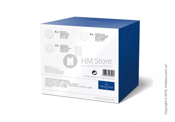 Набор из 12 тарелок Villeroy & Boch коллекция Artesano Original купить 5