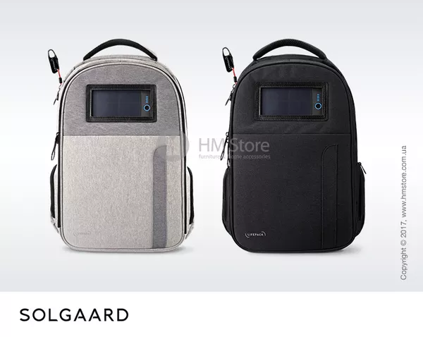 Рюкзак с солнечной батареей Solgaard Lifepack купить Киев