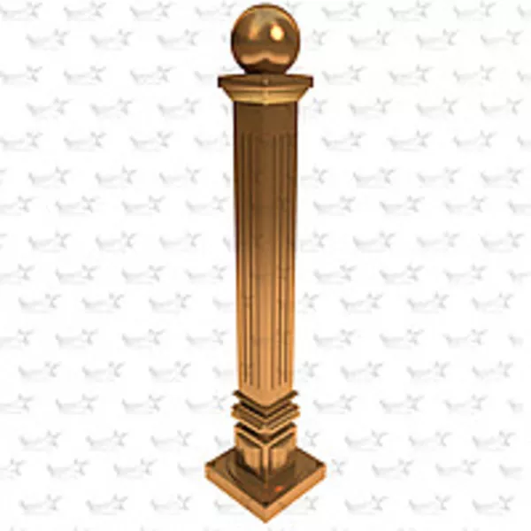 Купить парковочный столбик Киев. Столбики оградительные. Изготовление 3