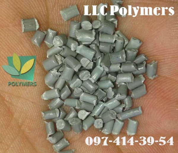 Вторичный полипропилен ПП серый, черный от производителя