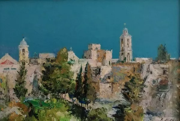 Картины-миниатюры городов мира 11