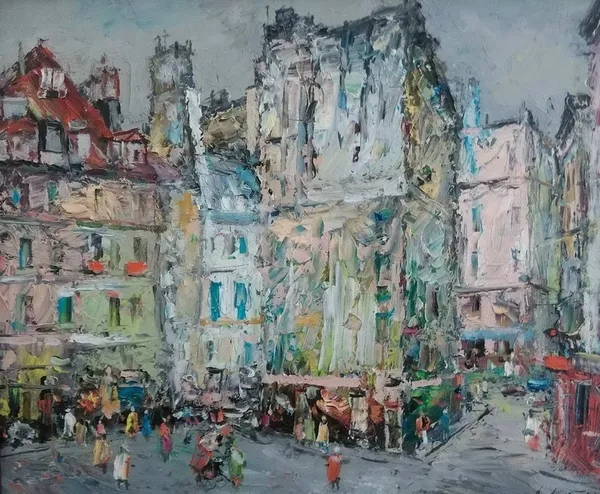 Картины-миниатюры городов мира 12