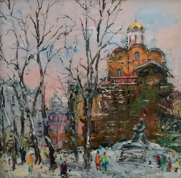 Картины-миниатюры городов мира 13