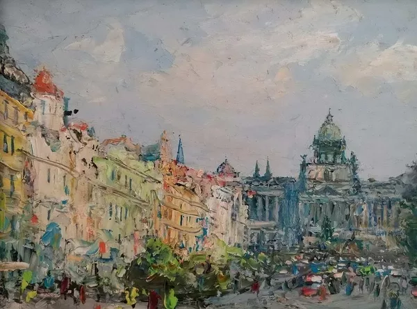 Картины-миниатюры городов мира 14