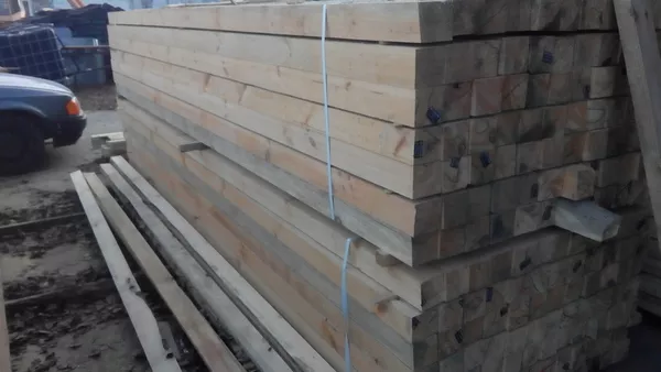 Доска обрезная - сухостой. Доставка.