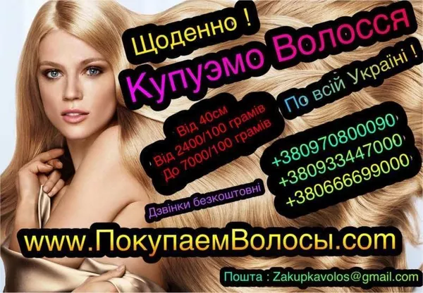Продать волосы выгодно,  Киев 2
