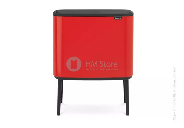 Ведро Brabantia для распределения мусора Bo Touch Bin, Passion Red