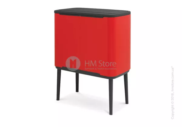 Ведро Brabantia для распределения мусора Bo Touch Bin, Passion Red 3