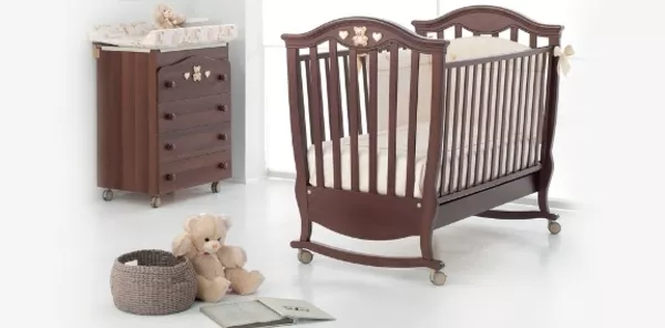 Итальянская мебель для детских комнат: кроватки, кровати, пеленальные 3
