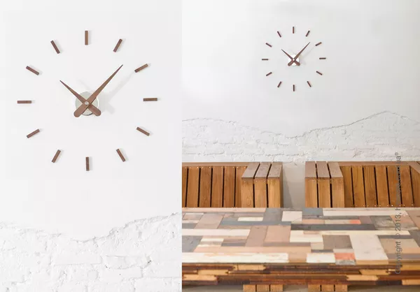 Часы настенные Nomon Sunset Wall Clock,  Walnut в Киеве