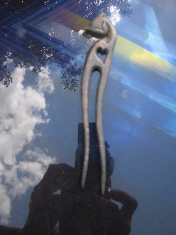 Заколка деревянная