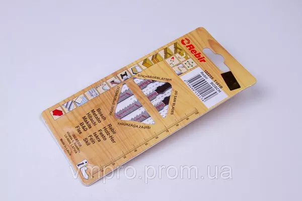 Пилочки для лобзиков Rebir T101B,  5 штук/упаковка,  (цена 40 гр.уп )
