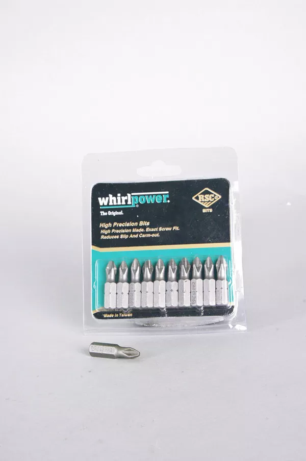 Биты для шуруповерта Whirlpower PH2 25 mm (10 шт в упаковке ), цена 30 