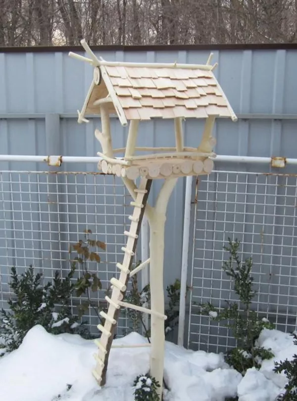 Клетка для белочки. Домик – дупло для белочки. Кормушка для белочки. 5