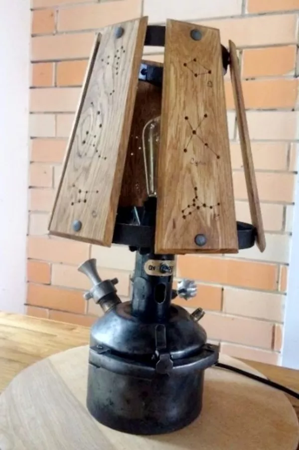 Светильник – созвездие. Стиль – лофт.