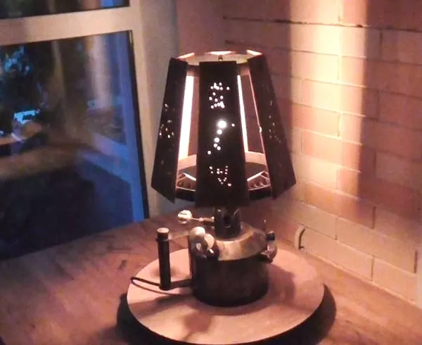 Светильник – созвездие. Стиль – лофт. 3