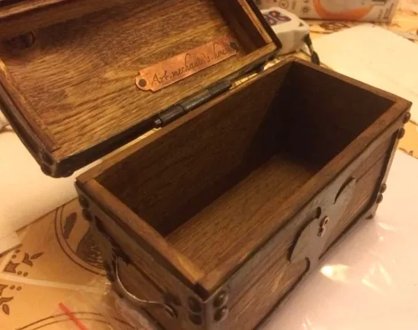 Шкатулка в стиле лофт. 3