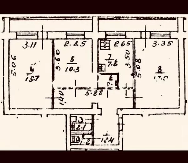 Продажа квартиры с ремонтом по ул Гаврилишина 4(Ванды Василевской) 10