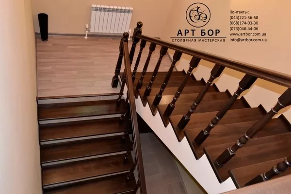 ИЗГОТОВИМ ДЕРЕВЯННЫЕ ЛЕСТНИЦЫ КИЕВ 5