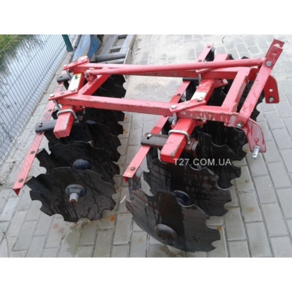 Борона 14-ти дисковая двухсекционная 1, 3 м (Китай) 2