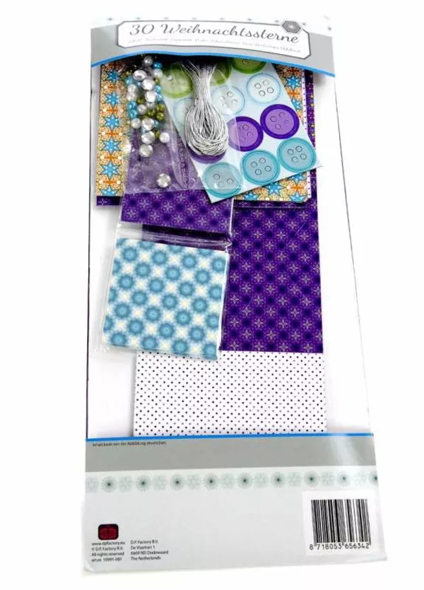 L11-120154, Набор новогодних украшений (30 шт.), разноцветный