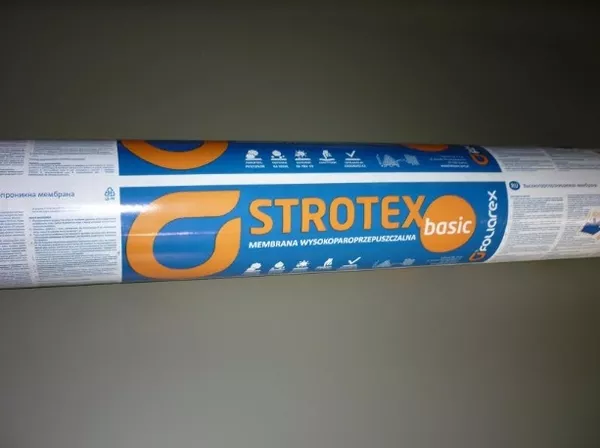 Мембрана STROTEX Basic 115 g/m2.Dinamic 135 g/m2.Suprime 170 g/m2