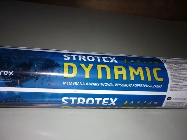 Мембрана STROTEX Basic 115 g/m2.Dinamic 135 g/m2.Suprime 170 g/m2 3