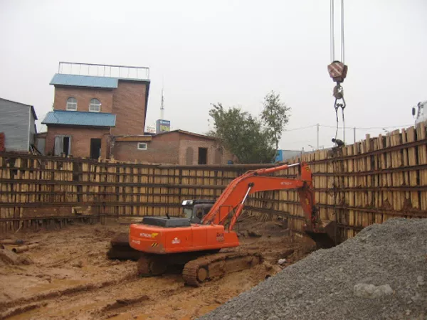 Розработка котлована 4