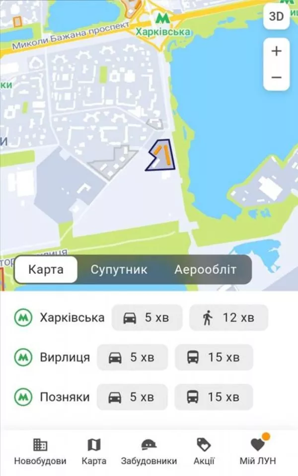 Нежилое помещение в ЖК Ревуцкий, ст. м. Харьковская. Хозяин. 3