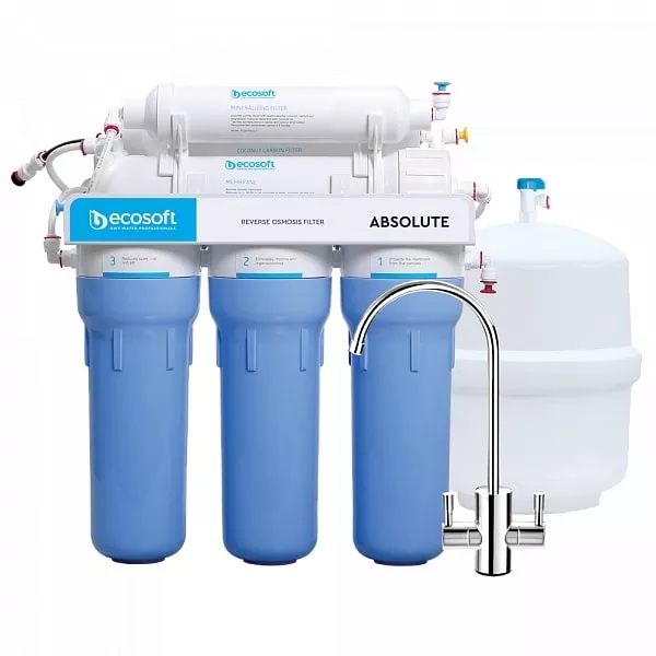 Фильтр обратного осмоса Ecosoft Absolute с минерализатором 7