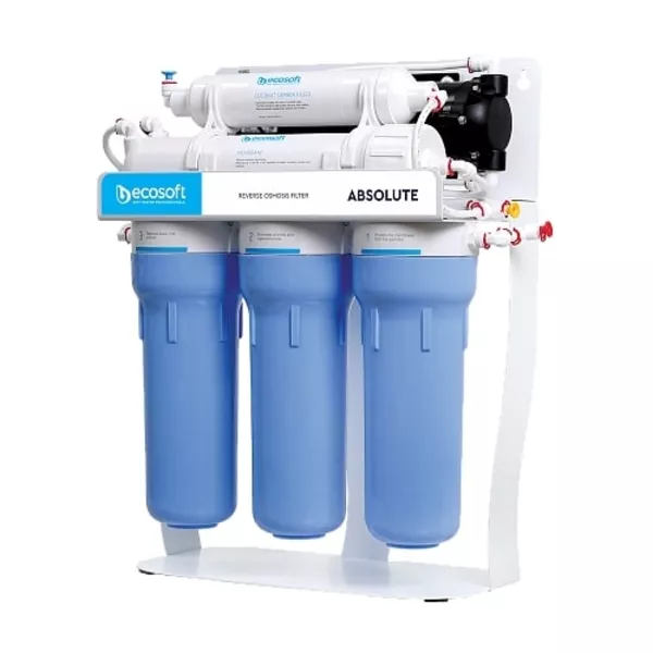 Система обратного осмоса Ecosoft Absolute с помпой на станине (MO550PS 2