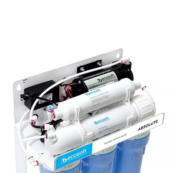 Система обратного осмоса Ecosoft Absolute с помпой на станине (MO550PS 3