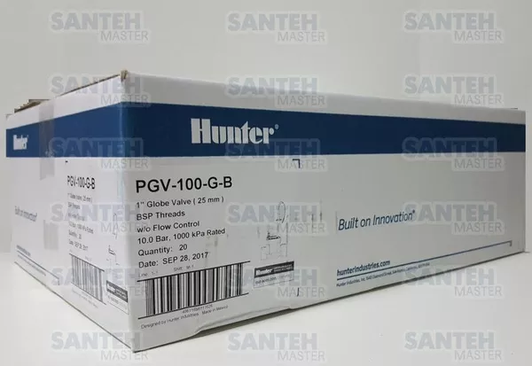 Электромагнитный Клапан Hunter PGV-100G-B (Для Систем Полива) 3