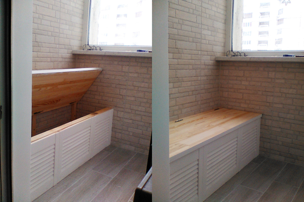 шкаф на балкон 2