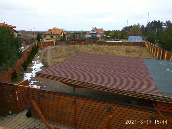 Современный дом с плоской кровлей 90м2. Ясногородка, Житомирская трасс 4