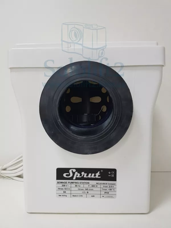 Канализационная установка Sprut WCLift 400/3F Compact 4