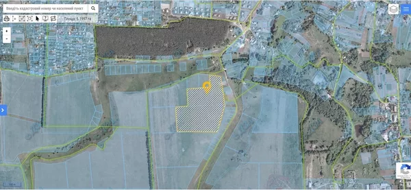 Земельна ділянка у знаменитому селі Хлепча. Ліс, Річка 2