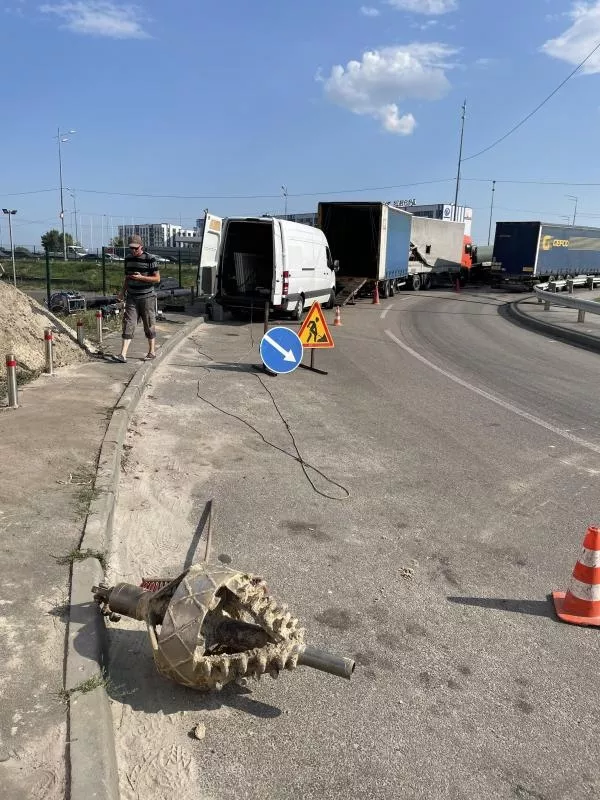 Прокол под дорогой гнб 6