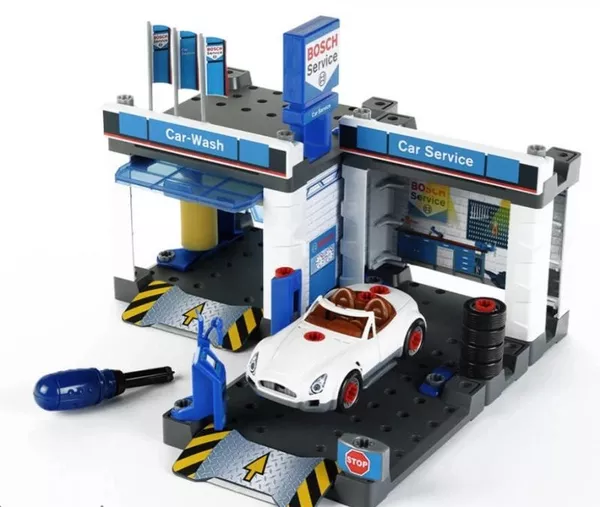 Продам детский набор - станция техобслуживания с автомойкой 2
