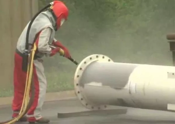 Пескоструй. Пескоструйная очистка.  3