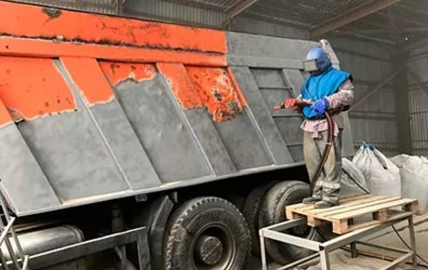 Пескоструй. Пескоструйная очистка.  4