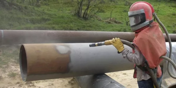 Пескоструй. Пескоструйная очистка.  5