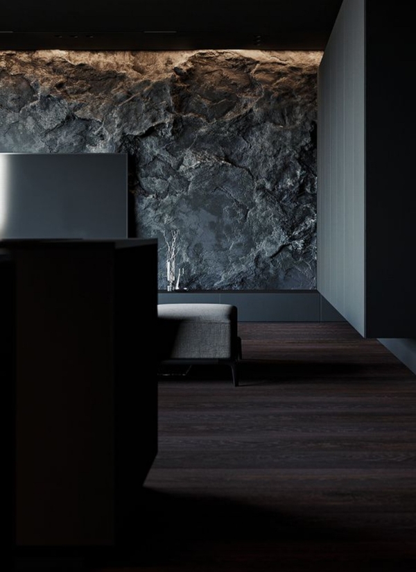 #арт_бетон #скала #дизайн #имитация фактур камня 2