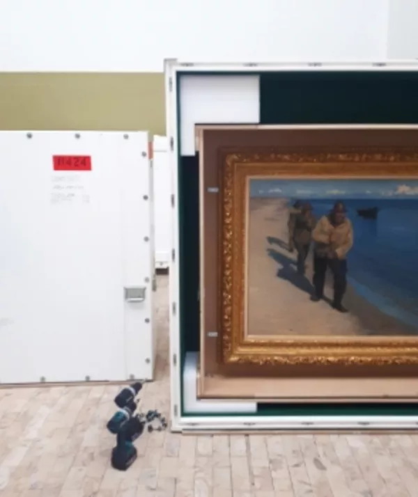 Как упаковать,  как отправить свою картину из Украины заграницу