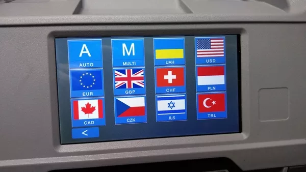 Grace GBS 3500 Fitness сортувальник банкнот,  лічильник грошей 4