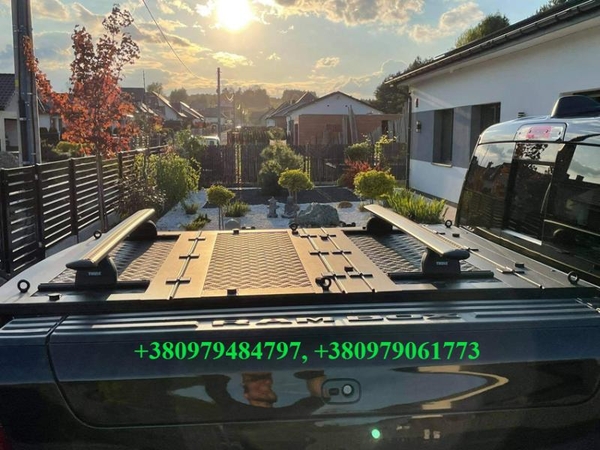 Рейлінги Thule для силової кришки кузова пікапа 2